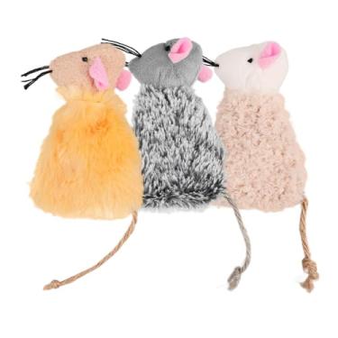 Imagem de UPKOCH 3 peças de brinquedos para dentição de gatos, brinquedo canguru para filhotes, gatos, filhotes, dentição, brinquedos de mastigar simulados