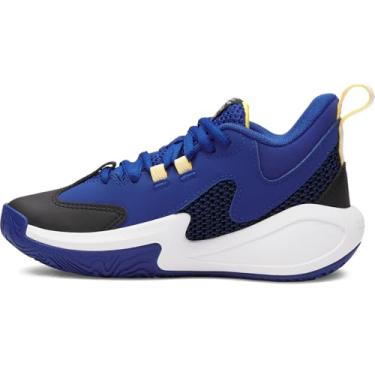Imagem de Under Armour Unissex infantil pré-escolar Curry 3z 25 Camurça, (400) Royal/Branco/Preto, 11 Little Kid