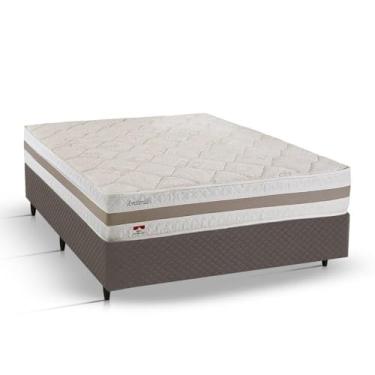 Imagem de Cama Box Casal Herval Amsterdã, Molas Ensacadas, 61x138x188 cm