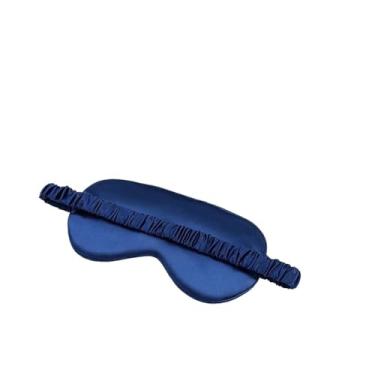 Imagem de 1 peça de máscara de olho para dormir cobertura para olhos venda sólida portátil novo descanso descanso sombra sombra almofada macia (tipo w)