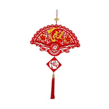 Imagem de oshhni Enfeite de parede decorativo para o Ano Chinês de 2026, ideal para porta de entrada. Decoração criativa para o Festival da Primavera, perfeita, Style B