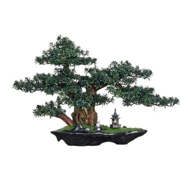 Imagem de Modelagem de plantas falsas de luxo de alta qualidade para sala de estar e decoração de paisagismo