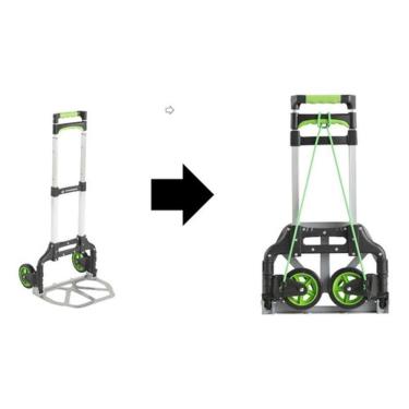 Imagem de Carrinho Dobrável 70kg | Alumínio | Rodas Resistentes