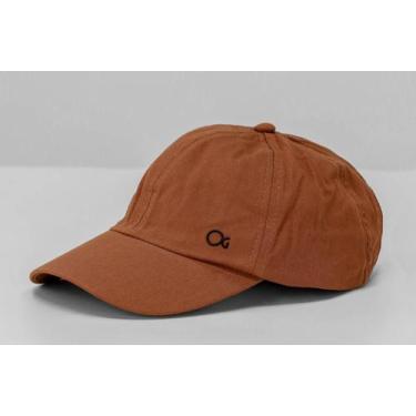 Imagem de Boné Ogochi Aba curva liso Regulável 44608, Caramelo, M