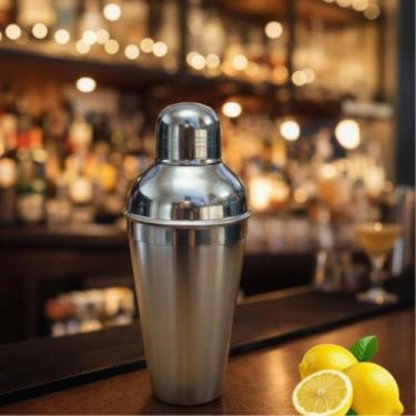 Imagem de Coqueteleira Em Inox Bebida Drink Caipirinha Bar Restaurantes Festas E
