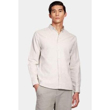 Imagem de Camisa Aramis Manga Longa Slim Bege-Masculino