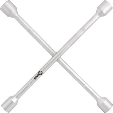 Imagem de Chave de roda tipo cruz 17x19x21x23mm aço carbono - Nove54