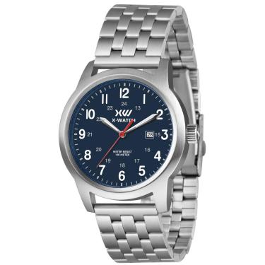 Imagem de Relógio X-Watch Masculino Ref: Xmss1063 D2sx Casual Prateado