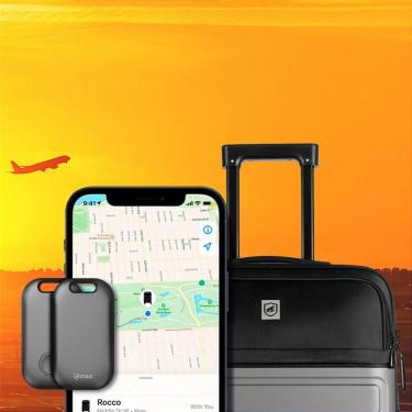 Imagem de Kit Rastreador Chaveiro iTag + Mala de Viagem Armor com Rodas 360° para Despachar - Gshield