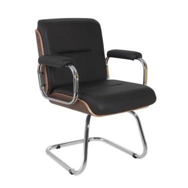 Imagem de Cadeira Eames Para Escritório Linha Capa Em Madeira Preto