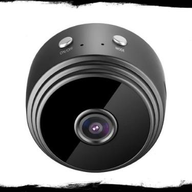 Imagem de Mini Câmera De Segurança Espiã Discreta Wi-fi C/Microfone e visão notu