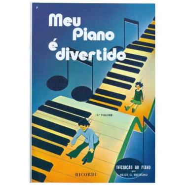 Imagem de Método Meu Piano É Divertido Por Alice G. Botelho 1º Volume - Ricordi,