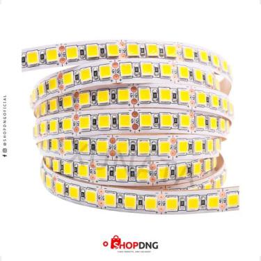 Imagem de Fita De Led 120 Led qualidade Brilhante IP20 - Branco Quente - SHOPDNG