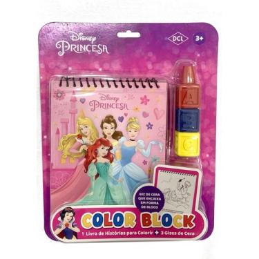 Imagem de Livro - Disney - Color Block - Princesas
