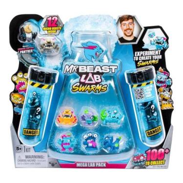 Imagem de Mega Lab Com 12 Mini Bonecos Surpresa Swarms Mrbeast Lab