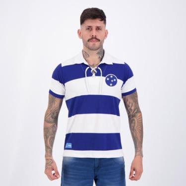 Imagem de Camisa Cruzeiro Retrô 1956 - Retromania, P