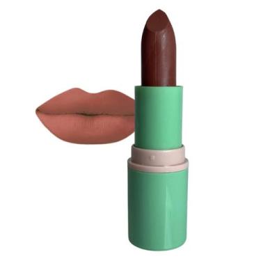 Imagem de Batom Matte Aveludado Nude Icônico Shine Colors Abelha Rainha 4g