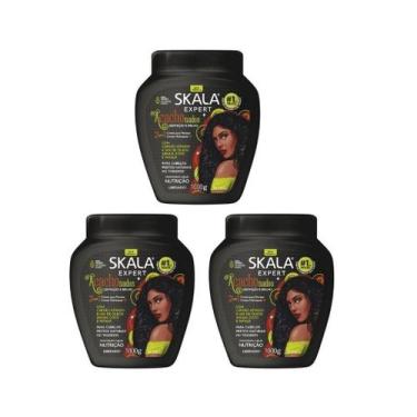 Imagem de Creme Skala 1Kg 2 X 1 Pentear E Hidratar Acachonados - 3Un