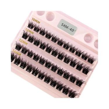 Imagem de Extensões De Cílios 3D Naturais De Visón E Raposa, Cachos Individuais 