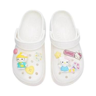 Imagem de Conjunto De Charms Para Sapatos Hello Kitty Para Meninas E Mulheres, A
