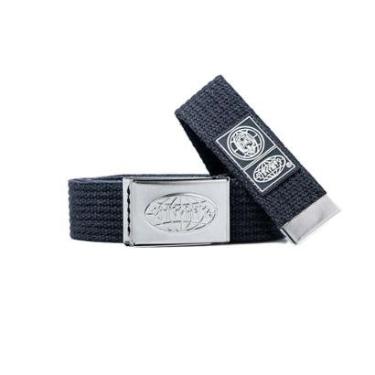 Imagem de Cinto Chronic Big Canelado Patch Emborrachado Cinza Básico-Masculino