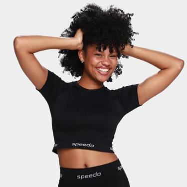 Imagem de Camiseta Cropped Speedo Esportiva Feminina-Feminino