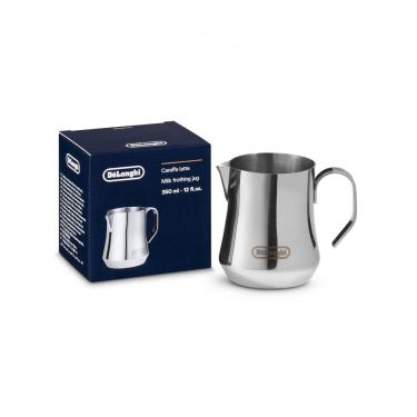 Imagem de Jarra Leiteira Cremeira 355 mL Aço Inoxidável de Grau, DELONGHI DLSC060, Prateado