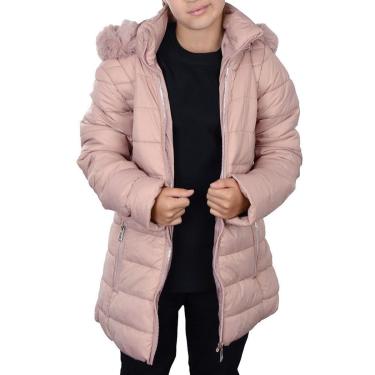 Imagem de Jaqueta Infantil Feminina Facinelli Pixe Love Peluciada Rosa - 840029-Feminino