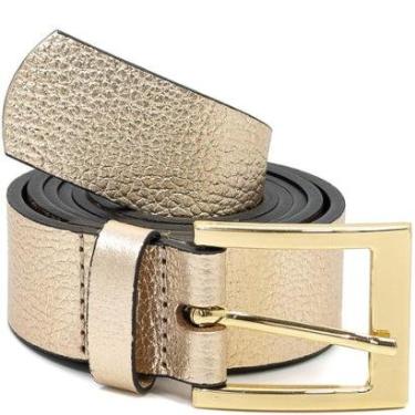 Imagem de Cinto Feminino Largo em Couro Sapato Show 965-Feminino