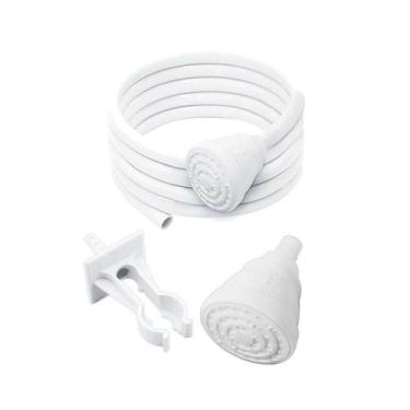 Imagem de Chuveirinho Quick Fame Com Suporte E Mangueira De 2 Metros Branco - FA