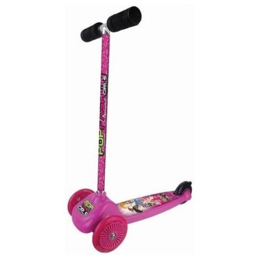 Imagem de Patinete Três Rodas Infantil Radical até 50kg - Fenix Rosa