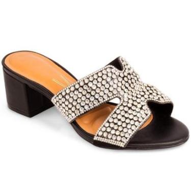 Imagem de Tamanco Vizzano Feminino Salto Grosso Confortável Bloco 6291-Feminino