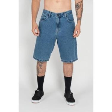 Imagem de Bermuda Dc Shoes Worker Baggy Ice Blue Azul-Azul-42-Masculino