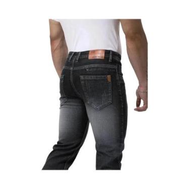 Imagem de Calças Jeans Masculinas Casuais De Negócios Com Stretch Para Primavera