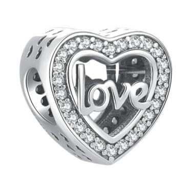 Imagem de Pingente Árvore Genealógica Prata 925 Charm Mãe Pai Amor Eterno Para P