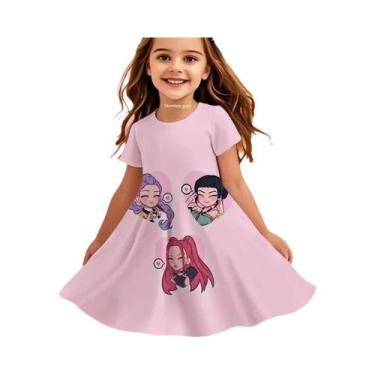 Imagem de Vestido Casual De Praia Para Meninas, Estilo Kpop, Caçadoras De Demôni