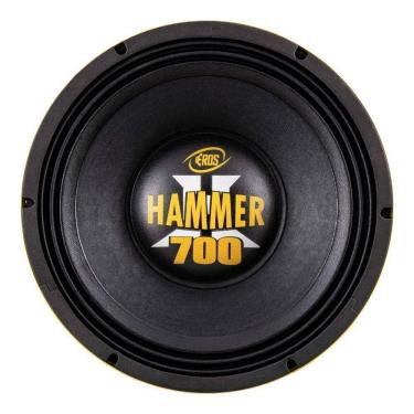Imagem de Alto Falante Automotivo E12 Hammer 12" 700W RMS 4R Amarelo para Sistemas de Som Eros