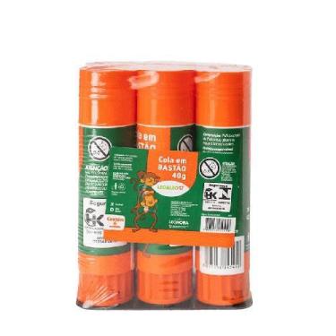 Imagem de Cola Bastão 40g Leo&Leo 6 Unidades - leo e leo