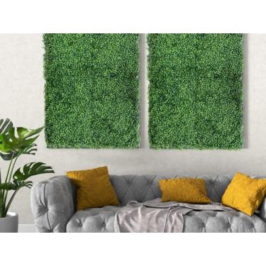 Imagem de 9 Placas Artificiais Premium com proteção UV para Jardim Vertical Arti