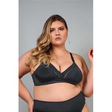 Imagem de Sutiã Cobertura Total Sem Bojo Elegance Duloren - Plus Size, Mongoose,