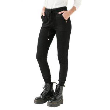 Imagem de Calça Feminina Biamar Tricot Jogger com Cordão Bege-Feminino