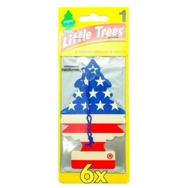 Imagem de 6x Aromatizante Little Trees Vanilla Baunilha