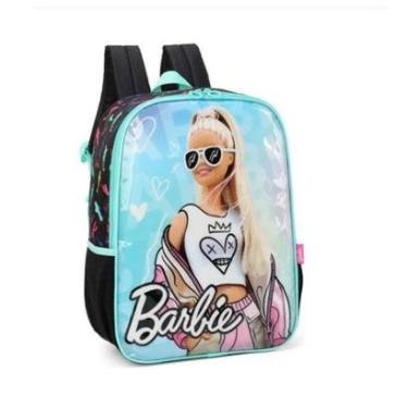Imagem de Mochila de Costas Escolar Infantil Juvenil Barbie-Unissex