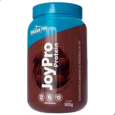 Imagem de Joypro Body Collagen Whey Protein Pote 900g Shark Pro, Brigadeiro
