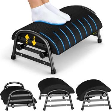 Imagem de Apoio para os Pés YEAMagalu Marketplace Ajustável Ergonômico com 4 Alt
