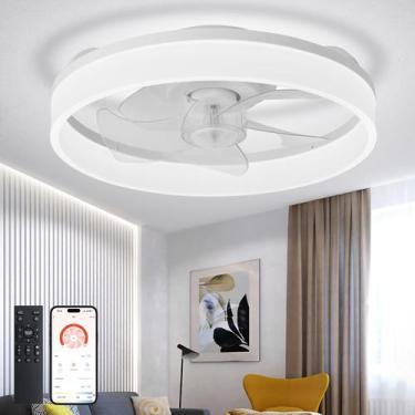 Imagem de Ventilador de teto DINGLILIGHTING DLLT 16" LED sem lâmina