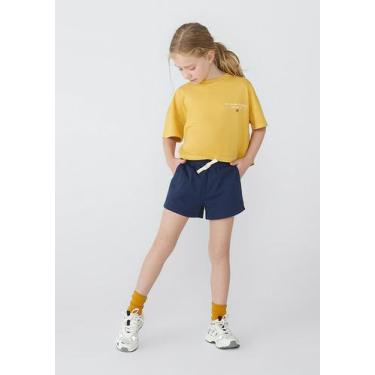 Imagem de Shorts Básico Infantil Menina Clochard Em Moletom - Hering Kids, 004, 