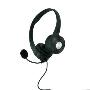 Imagem de Fone Headset USB KT-U36E Profissional com Microfone e Cancelamento de 