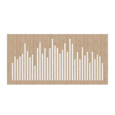 Imagem de Painel Acústico Absorvedor Decorativo 120x60 Hélix Tower Maestra Acúst