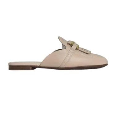 Imagem de Mule Beira Rio Napa Turim Creme Atemporal-Feminino